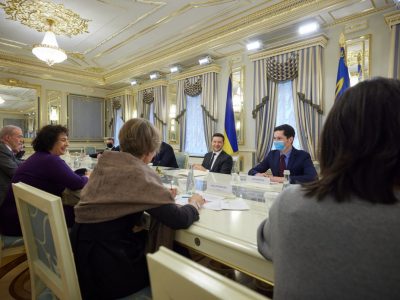 Володимир Зеленський провів зустріч з послами G7 та Євросоюзу в Україні  
