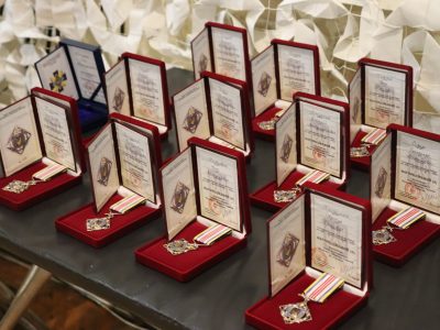 Військовослужбовців, які перебувають у районі ООС, нагородили відзнаками РНБО  