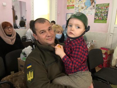 Позбавлених батьківського піклування дітей відвідав військово-волонтерський десант  