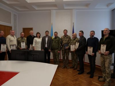 На Тернопільщині нагородили 10 найкращих вчителів предмета «Захист України»  