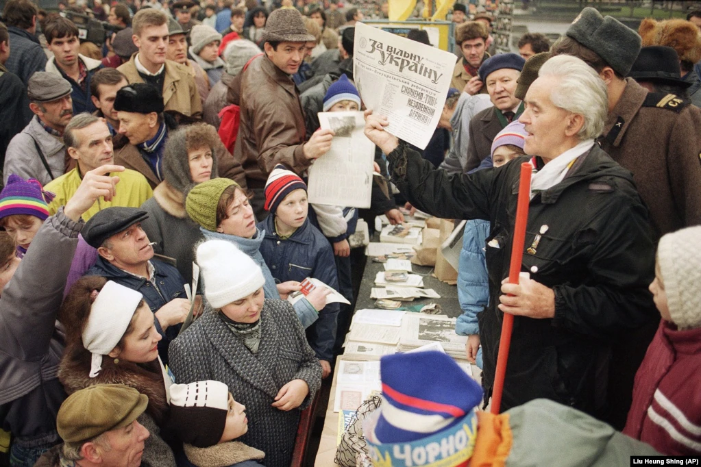Першого грудня 30 років тому відбувся Всеукраїнський референдум  