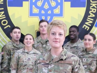 Американські військові привітали Збройні Сили України з 30-річчям