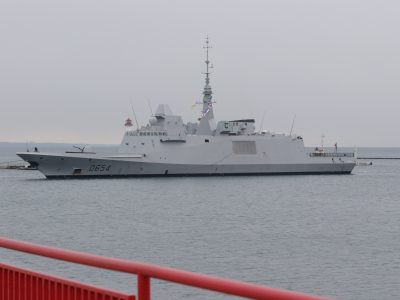 Корабель ВМС Французької Республіки Auvergne зайшов до Одеси  