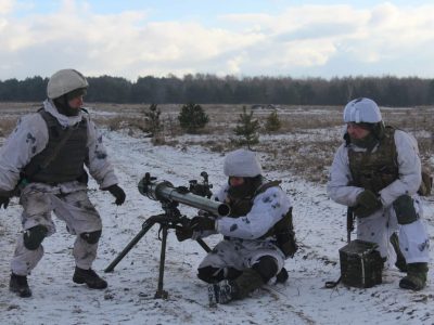 Гранатометні підрозділи львівської бригади ДШВ підвищують бойову майстерність під час практичної бойової стрільби  