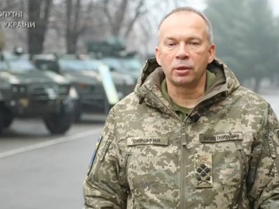 Генерал-полковник Олександр Сирський привітав військовослужбовців з Днем Сухопутних військ ЗС України  