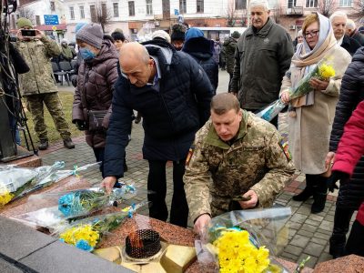 Військовослужбовці Бердичівського гарнізону взяли участь у заходах з нагоди 78-ї річниці визволення міста
