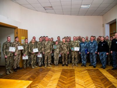 Морські піхотинці завершили курс підготовки управління військовими частинами під час ведення бойових дій
