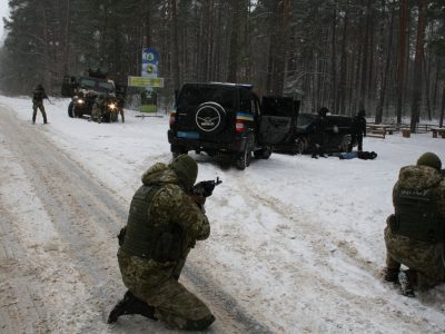 Поблизу північного кордону України відбулися антитерористичні навчання з нейтралізації диверсійної групи  