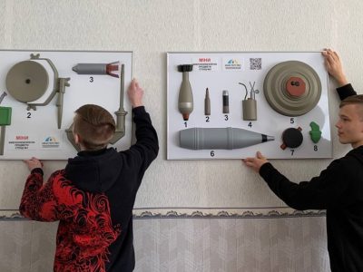 Відбулися тренінги з мінної безпеки для учнів Луганщин