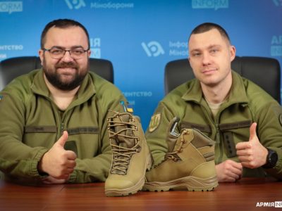 Нові зимові черевики готові до постачання у війська  
