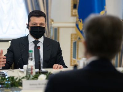 Президент України провів зустріч із Державним секретарем США  