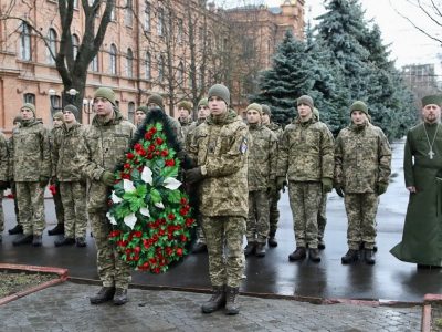 У Військовій академії (м. Одеса) вшанували пам’ять випускників вишу, які загинули під час Дебальцівської операції     
