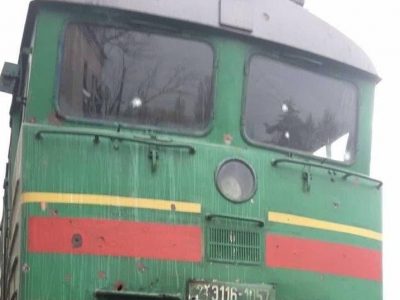 На Луганщині внаслідок обстрілу зазнало пошкодження локомотивне депо  