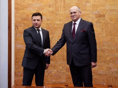 Президент України провів зустріч із чинним головою ОБСЄ, міністром закордонних справ Польщі  