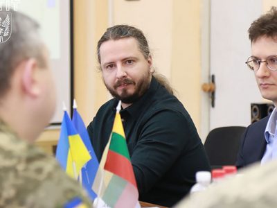 До курсантів-зв’язківців  завітала литовська делегація Регіонального центру кіберзахисту  