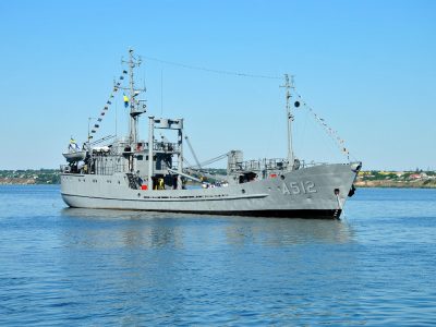 На Миколаївському заводі відремонтували малий розвідувальний корабель «Переяслав»