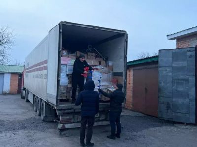 Близько 300 тонн гуманітарної допомоги прибуло до Полтави з Польщі  