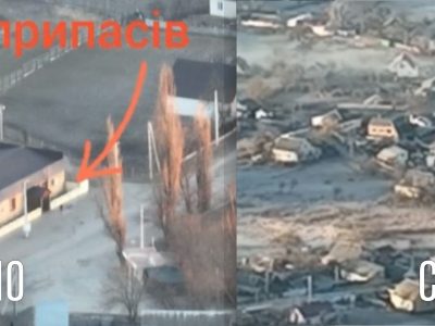 «Від арти Виговців з любовʼю»: ЗСУ знищили ворожий склад боєприпасів  