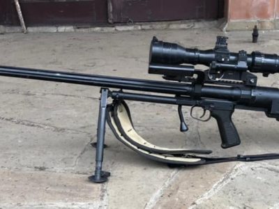 Українські військові дякують росіянам за подарунок — новітню великокаліберну снайперську гвинтівку  