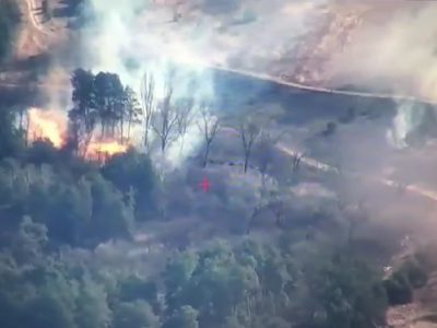 Українська артилерія знищила понтонну переправу окупантів  