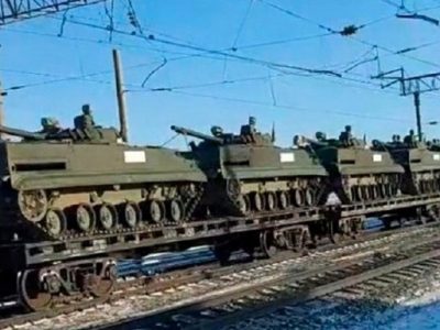 Ворог перекидає частину військ та техніки з білорусі на територію рф залізничним транспортом  