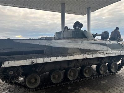 Воїни-піхотинці захопили чергову партію «трофейної» техніки та зброї окупантів  