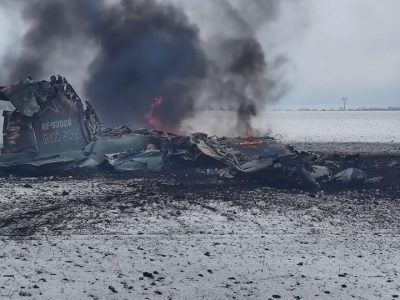 Над Волновахою збито ворожий винищувач Су-25  