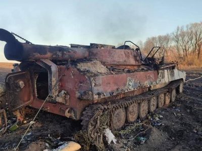 На Харківщині російський гелікоптер завдав авіаудару по своїх позиціях, знищивши особовий склад і техніку  