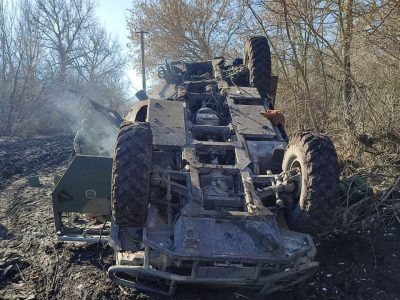 На Чернігівщині сили спротиву знищили російського «Тигра»  