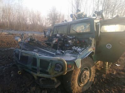 На Чернігівщині знищено чергову ворожу техніку  