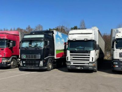 На потреби ЗСУ націоналізовано вантажівки, які належать компаніям із білорусі та росії  