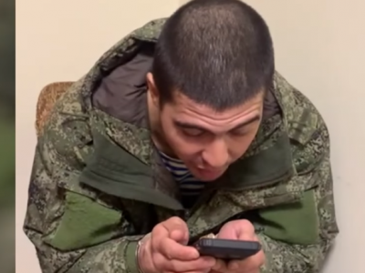 Один із рашистів у перехопленій СБУ розмові просить нікому не говорити про втрати  