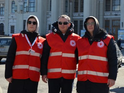 Червоний Хрест Одеси організовує безкоштовне перевезення вимушених переселенців до Молдови  