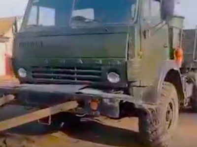 Військові водії рф «подарували» свій КамАЗ фермерам Дніпропетровщини  