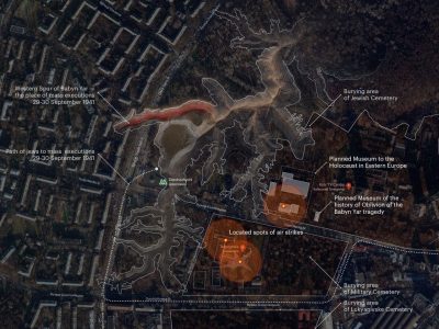 Охорона Меморіалу Голокосту «Бабин Яр» затримала другого коригувальника вогню по телевежі  