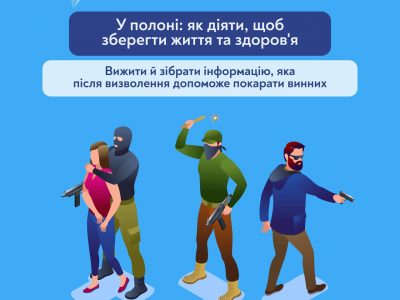 Поради для тих, хто потрапив у полон: як діяти, щоб зберегти життя  