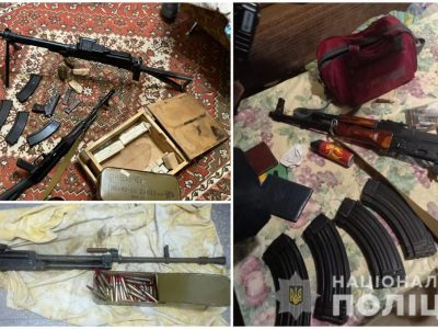 30 одиниць військової техніки та зброї вилучили у мешканців Полтавщини  