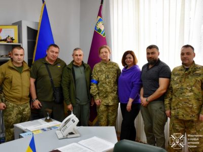 Юлія Лапутіна під час робочої поїздки до Дніпра обговорила питання тероборони  