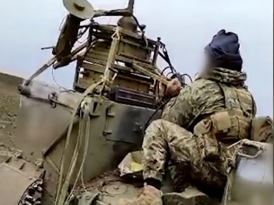 На Миколаївщини українські  морпіхи поповнили свій арсенал трофейною технікою  