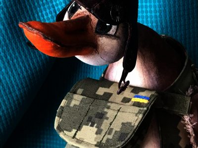 Бойовий гусак від вінницької майстрині  