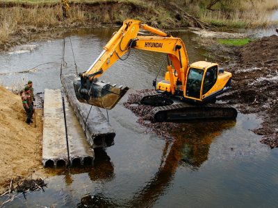 Підрозділи Державної спеціальної служби транспорту продовжують відбудовувати об’єкти транспортної інфраструктури на звільнених територіях.  