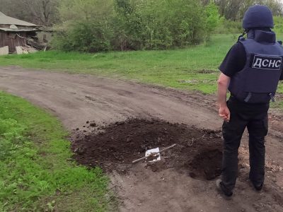 Підрозділи ДСНС обстежили три райони Донеччини на наявність вибухонебезпечних предметів