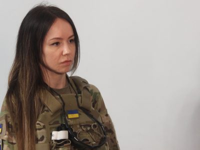 Сандра з Норвегії воює пліч-о-пліч з українцями  