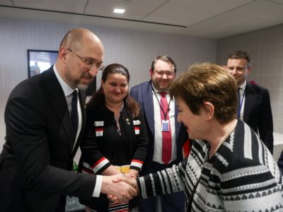 Прем’єр-міністр України провів зустріч з Керуючим директором Міжнародного валютного фонду  
