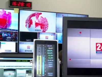 Окупанти відкрили «інформаційний» телепроєкт «Херсон 24»: розповсюджують фейки про війну  