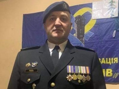 Морський піхотинець старший сержант В’ячеслав Рубель, двічі кавалер ордена «За мужність»  