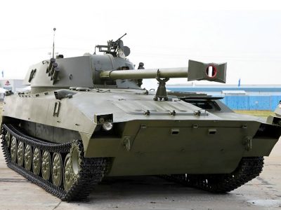 Українські військові захопили рідкісну російську самохідну артилерійську установку 2С34 «Хоста»  