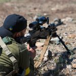 Українські воїни опановують американський кулемет