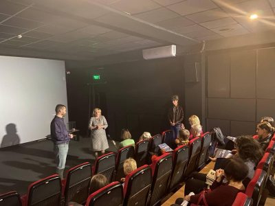 На Житомирщині презентували документальну стрічку про російську окупацію  