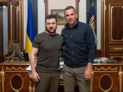 Андрій Шевченко став першим амбасадором ініціативи UNITED 24 для допомоги Україні  